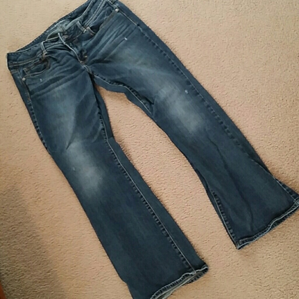 AEO KICK BOOT STRETCH jeans sz 14